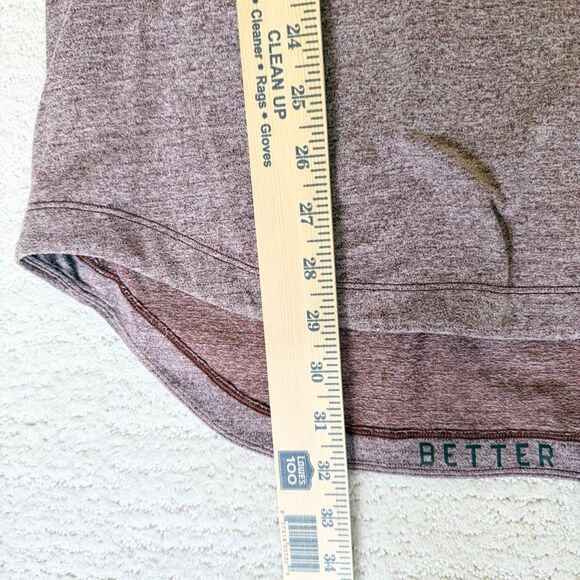 Lululemon Athletica Drysense Short Sleeve Shirt in Heathered Savannah (Red) - Me - Picture 8 of 9